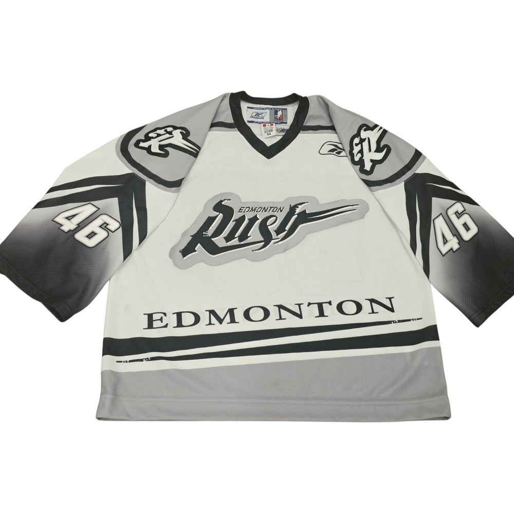 Edmonton Rush Randy Couture #46 Reebok NLL Lacrosse Jersey Size 54 Xtreme UFC